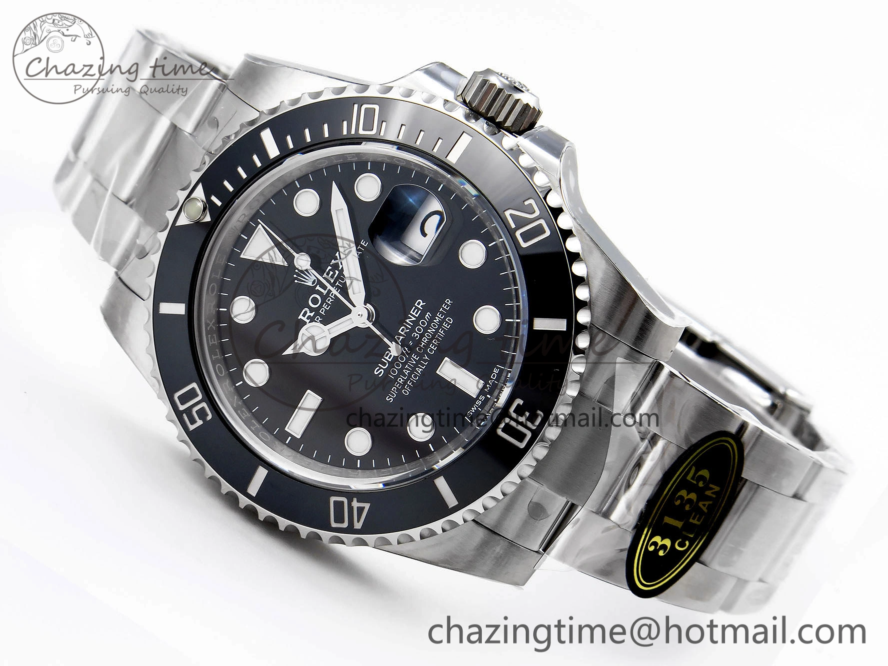 Submariner 116610 LN Black Ceramic Clean Factory 1:1 Best Edition 904L SS Case and Bracelet VS Supportive 1874