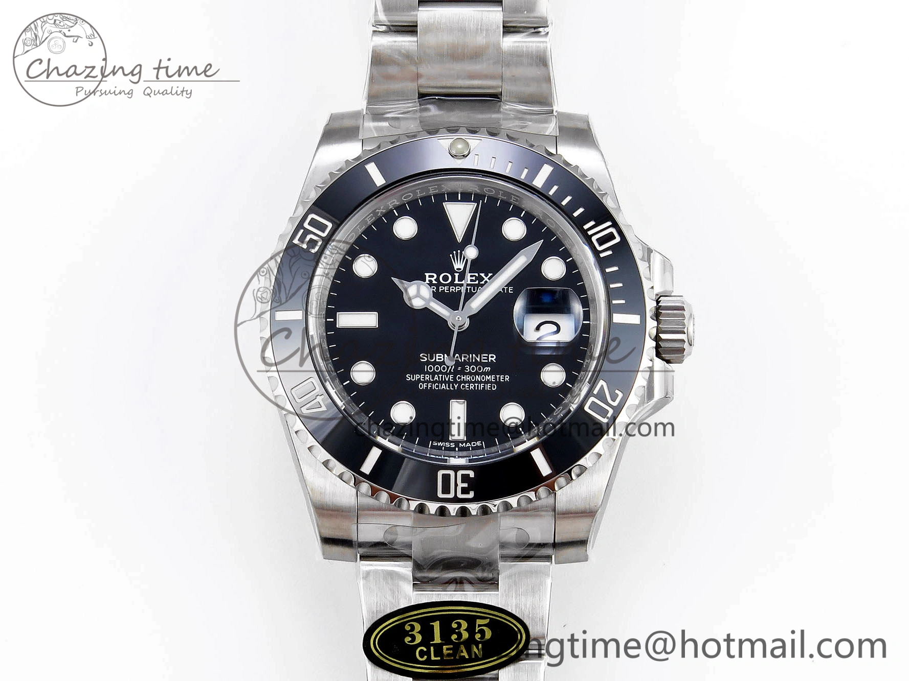 Submariner 116610 LN Black Ceramic Clean Factory 1:1 Best Edition 904L SS Case and Bracelet VS Supportive 1874