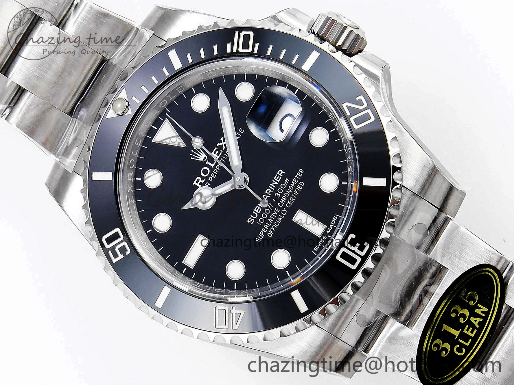 Submariner 116610 LN Black Ceramic Clean Factory 1:1 Best Edition 904L SS Case and Bracelet VS Supportive 1874