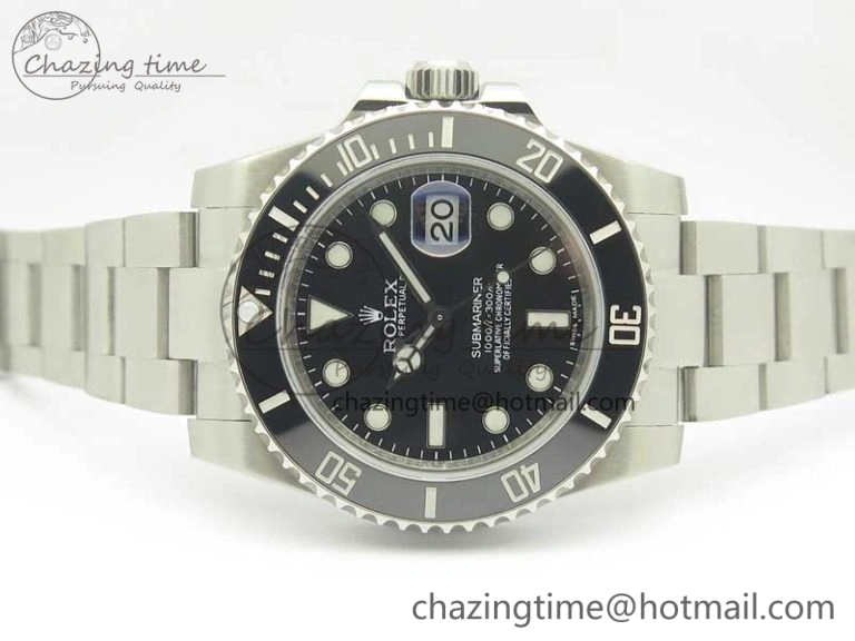 Submariner 116610 LN Black Ceramic DJF 1:1 Best Edition on SS Bracelet SA3135 ( Free R Cover) Versatile 3358