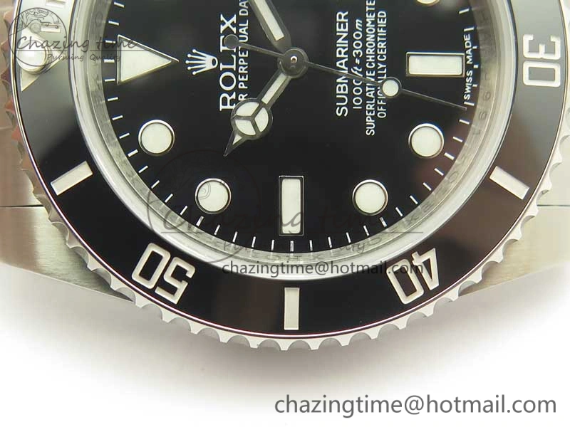 Submariner 116610 LN Black Ceramic DJF 1:1 Best Edition on SS Bracelet SA3135 ( Free R Cover) Versatile 3358