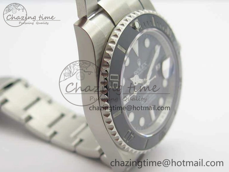 Submariner 116610 LN Black Ceramic GMF 1:1 Best Edition 904L SS Case And Bracelet SA Effortless 3512