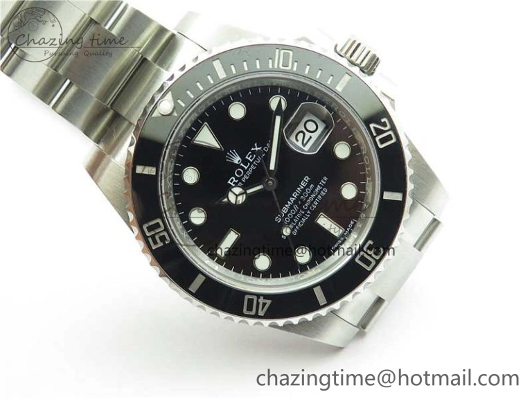 UrbanStyle Submariner 116610 LN Black Ceramic Noob 1:1 Best Edition 904L SS Case and Bracelet A2836 V 2784