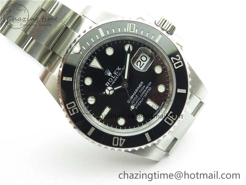 UrbanStyle Submariner 116610 LN Black Ceramic Noob 1:1 Best Edition 904L SS Case and Bracelet A2836 V 2784