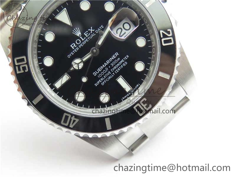 UrbanStyle Submariner 116610 LN Black Ceramic Noob 1:1 Best Edition 904L SS Case and Bracelet A2836 V 2784