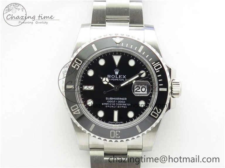 UrbanStyle Submariner 116610 LN Black Ceramic Noob 1:1 Best Edition 904L SS Case and Bracelet A2836 V 2784