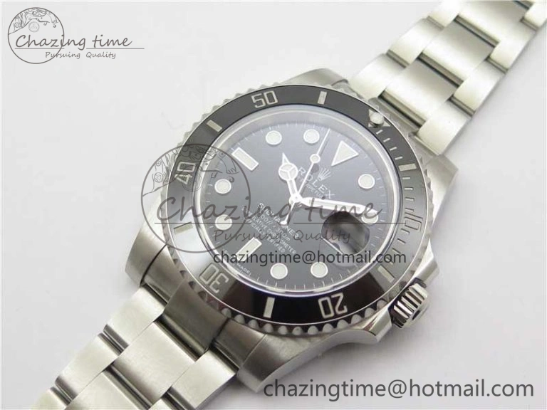 UrbanStyle Submariner 116610 LN Black Ceramic Noob 1:1 Best Edition 904L SS Case and Bracelet A2836 V 2784