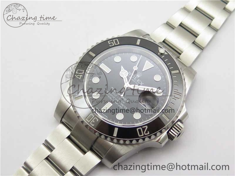 UrbanStyle Submariner 116610 LN Black Ceramic Noob 1:1 Best Edition 904L SS Case and Bracelet A2836 V 2784