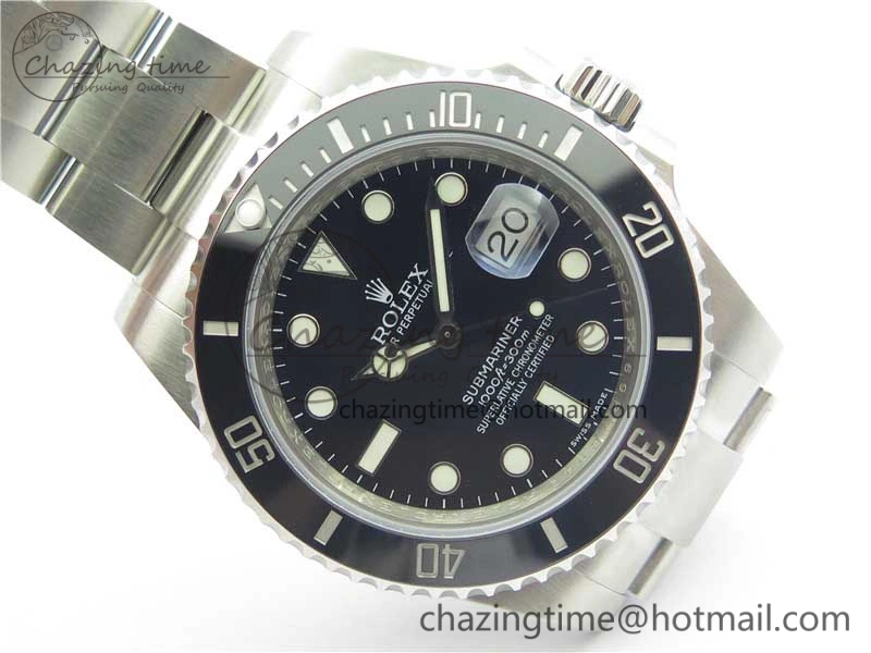 Efficient Submariner 116610 LN Black Ceramic Noob 1:1 Best Edition 904L SS Case and Bracelet SA3135 V 3229