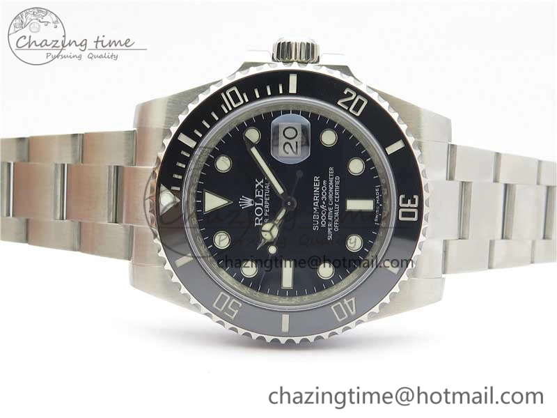 Efficient Submariner 116610 LN Black Ceramic Noob 1:1 Best Edition 904L SS Case and Bracelet SA3135 V 3229