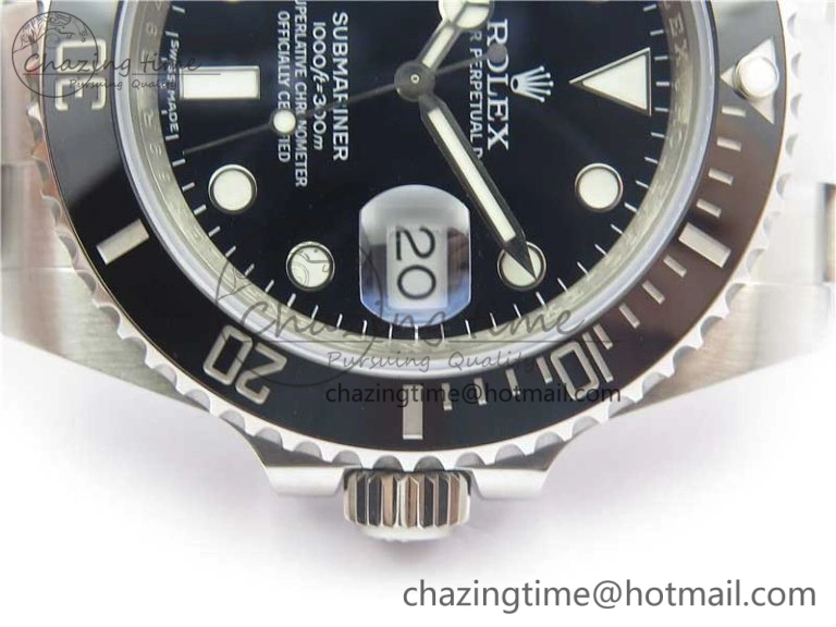 Efficient Submariner 116610 LN Black Ceramic Noob 1:1 Best Edition 904L SS Case and Bracelet SA3135 V 3229