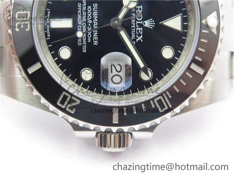 Efficient Submariner 116610 LN Black Ceramic Noob 1:1 Best Edition 904L SS Case and Bracelet SA3135 V 3229