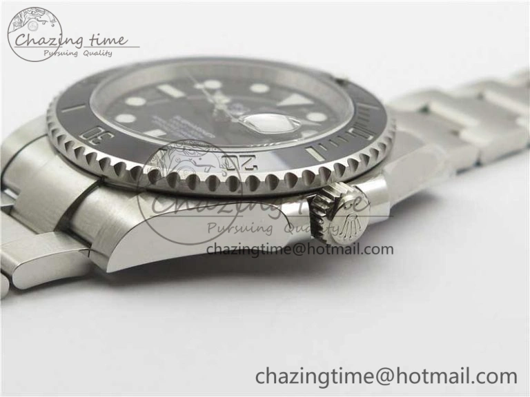 Supportive Submariner 116610 LN Black Ceramic Noob 1:1 Best Edition 904L SS Case and Bracelet SA3135 V 2921