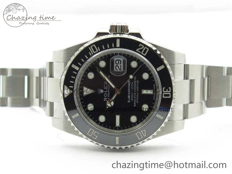 Supportive Submariner 116610 LN Black Ceramic Noob 1:1 Best Edition 904L SS Case and Bracelet SA3135 V 2921