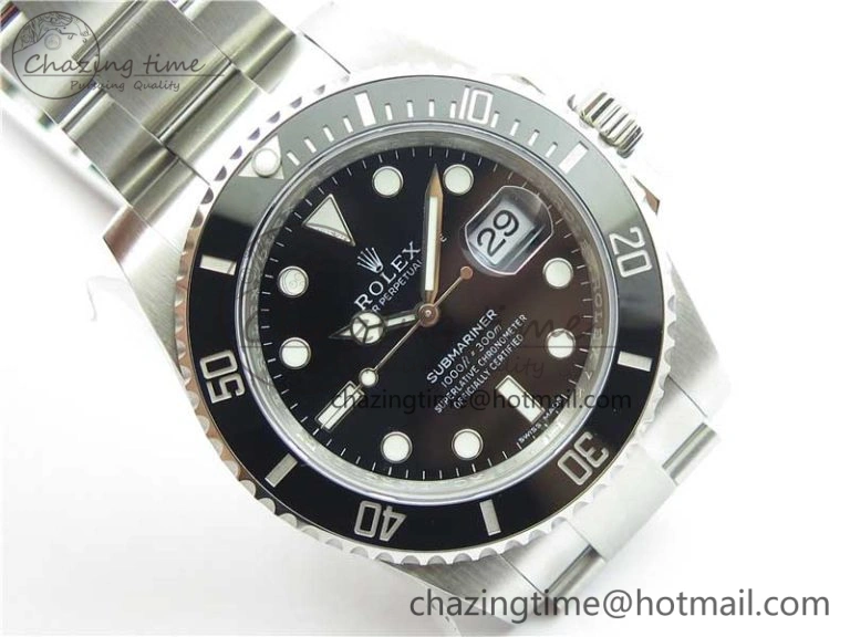 Supportive Submariner 116610 LN Black Ceramic Noob 1:1 Best Edition 904L SS Case and Bracelet SA3135 V 2921