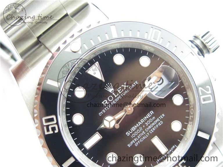 Supportive Submariner 116610 LN Black Ceramic Noob 1:1 Best Edition 904L SS Case and Bracelet SA3135 V 2921