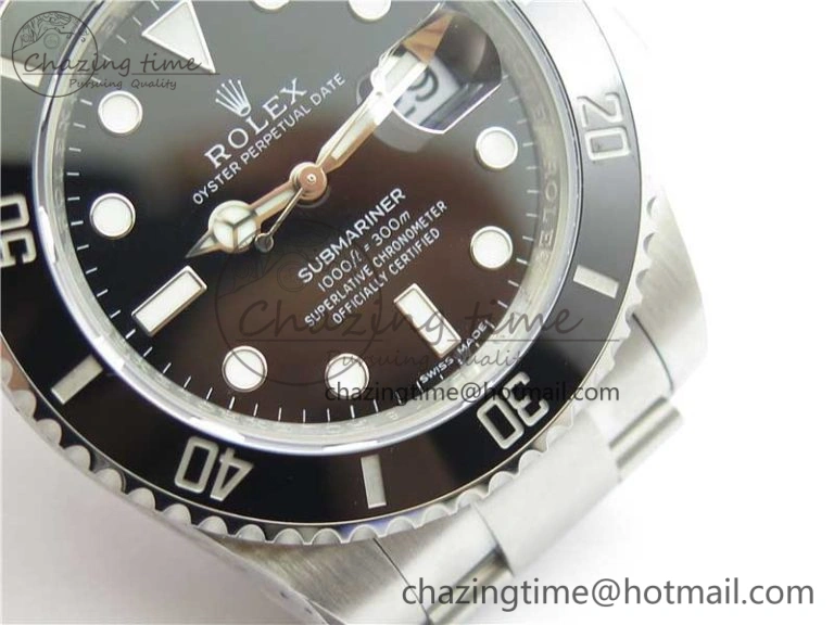 Supportive Submariner 116610 LN Black Ceramic Noob 1:1 Best Edition 904L SS Case and Bracelet SA3135 V 2921