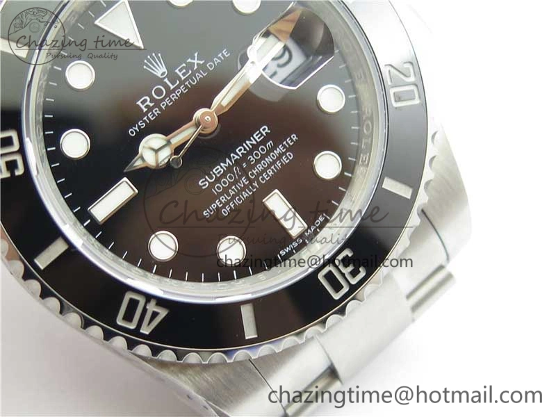 Supportive Submariner 116610 LN Black Ceramic Noob 1:1 Best Edition 904L SS Case and Bracelet SA3135 V 2921