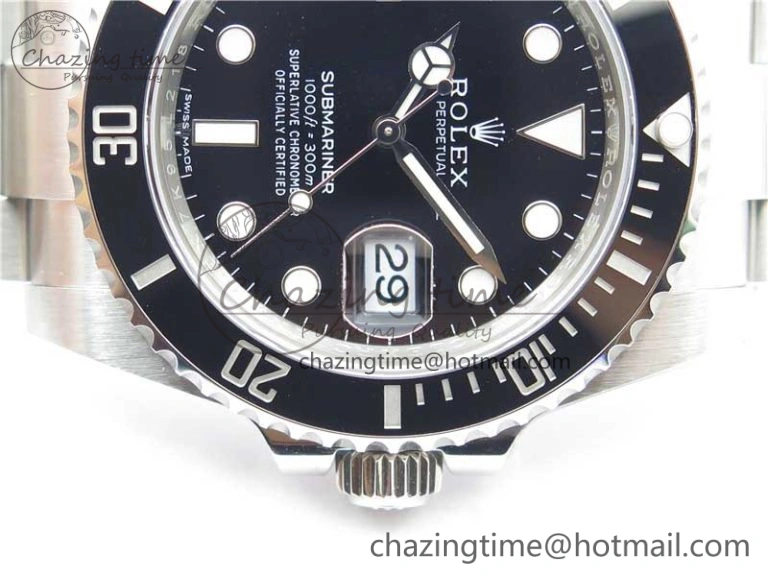 Supportive Submariner 116610 LN Black Ceramic Noob 1:1 Best Edition 904L SS Case and Bracelet SA3135 V 2921