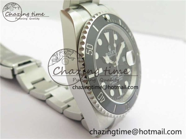 Flexible Submariner 116610 LN Black Ceramic Noob 1:1 Best Edition 904L SS Case and Bracelet VR3135 V 2633
