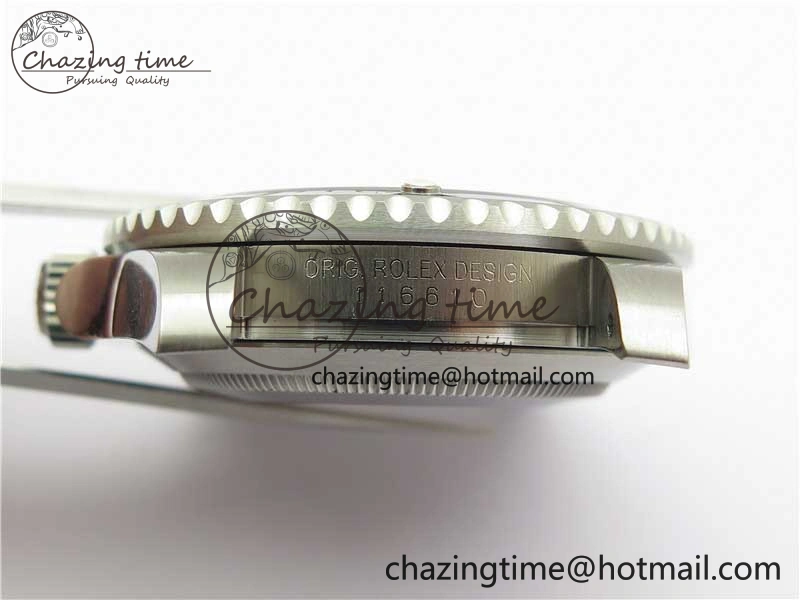Flexible Submariner 116610 LN Black Ceramic Noob 1:1 Best Edition 904L SS Case and Bracelet VR3135 V 2633