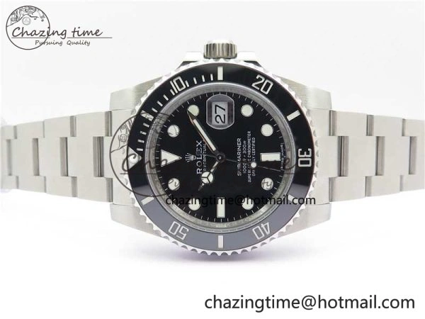 Flexible Submariner 116610 LN Black Ceramic Noob 1:1 Best Edition 904L SS Case and Bracelet VR3135 V 2633