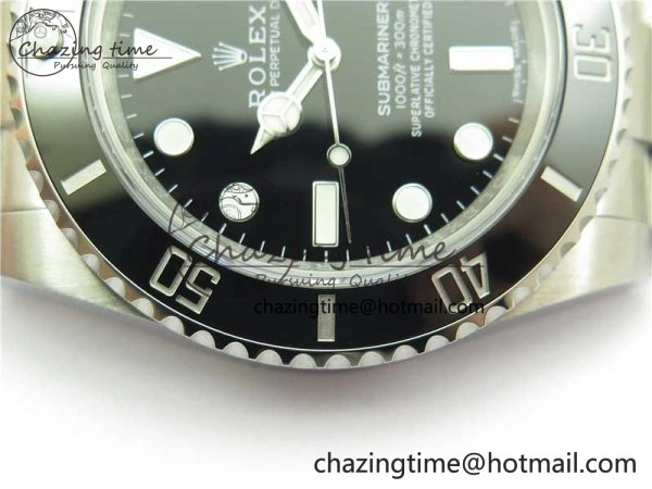 Flexible Submariner 116610 LN Black Ceramic Noob 1:1 Best Edition 904L SS Case and Bracelet VR3135 V 2633