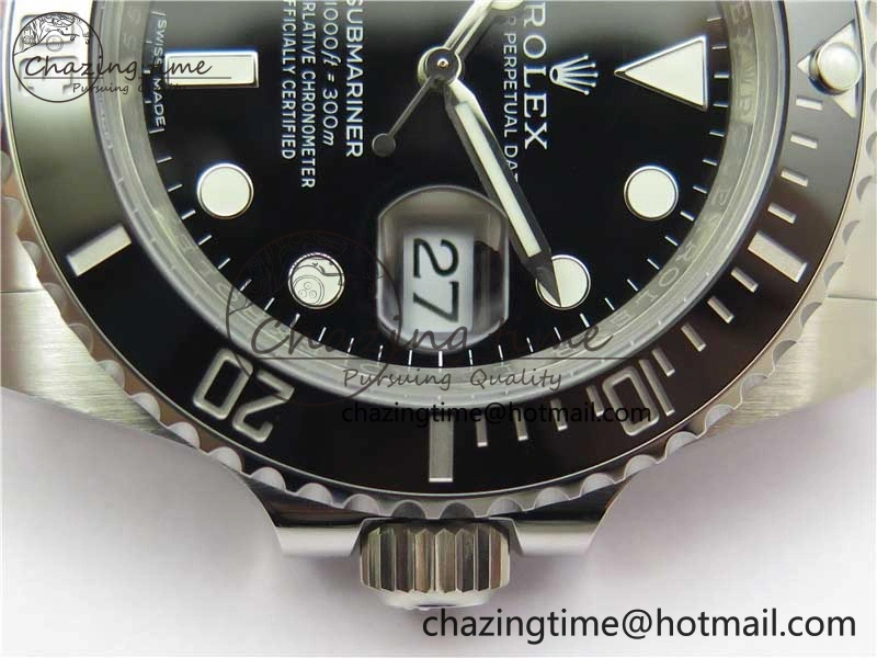 Flexible Submariner 116610 LN Black Ceramic Noob 1:1 Best Edition 904L SS Case and Bracelet VR3135 V 2633