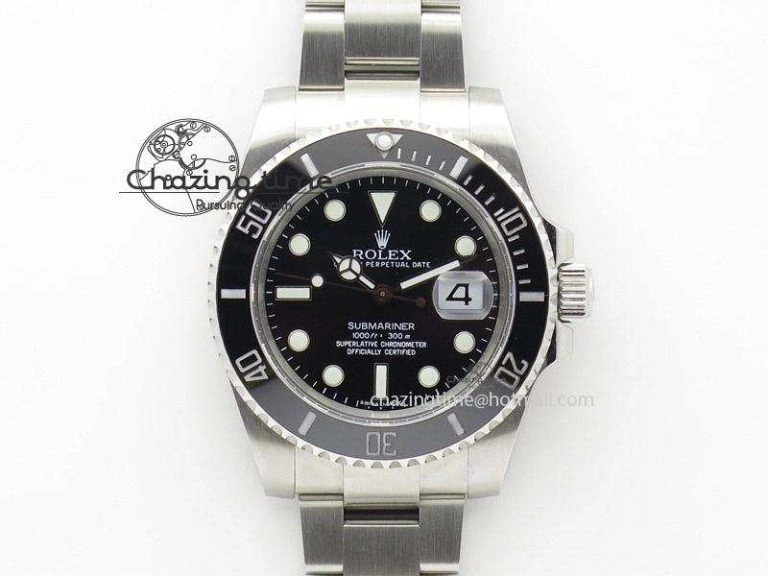Submariner 116610 LN Black Ceramic V3 LF Best Edition A Fashionable 4040