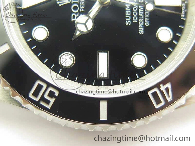 EasyMatch Submariner 116610 LN Black Ceramic V8s 1:1 Noob Best Edition On SS Bracelet SA 3470