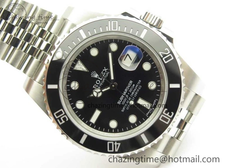 MultiPurpose Submariner 116610 LN Black Ceramic V9F 904L 1:1 Best Edition on SS Jubilee Bracelet SA 3303