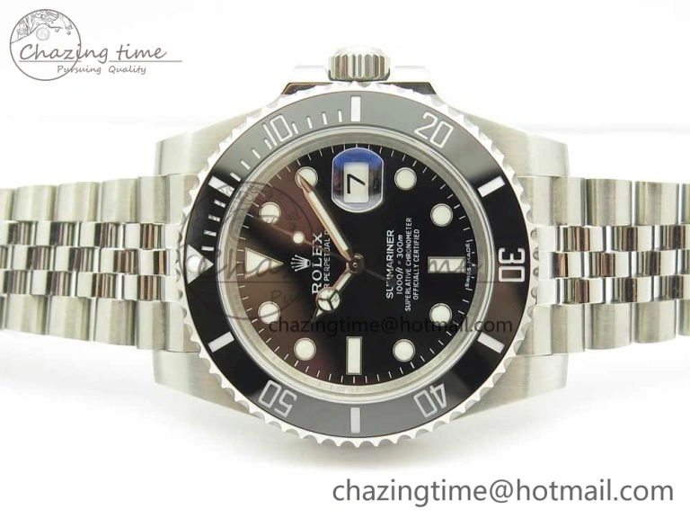 MultiPurpose Submariner 116610 LN Black Ceramic V9F 904L 1:1 Best Edition on SS Jubilee Bracelet SA 3303