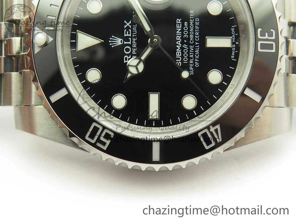 MultiPurpose Submariner 116610 LN Black Ceramic V9F 904L 1:1 Best Edition on SS Jubilee Bracelet SA 3303