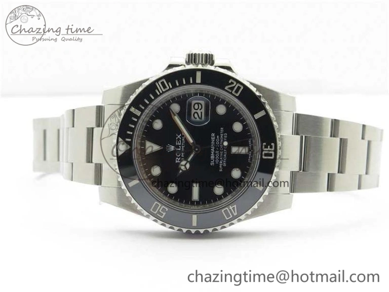 Submariner 116610 LN Black Ceramic VSF 1:1 Best Edition 904L SS Case and Bracelet VS Seasonal 2888
