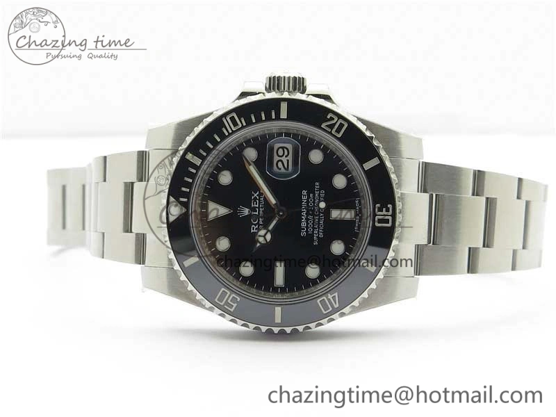 Submariner 116610 LN Black Ceramic VSF 1:1 Best Edition 904L SS Case and Bracelet VS Seasonal 2888