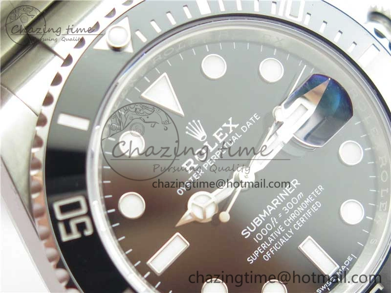 Submariner 116610 LN Black Ceramic VSF 1:1 Best Edition 904L SS Case and Bracelet VS Seasonal 2888