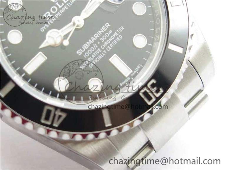 Submariner 116610 LN Black Ceramic VSF 1:1 Best Edition 904L SS Case and Bracelet VS Seasonal 2888