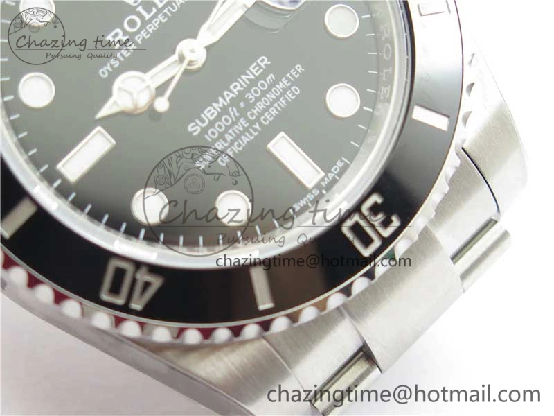 Submariner 116610 LN Black Ceramic VSF 1:1 Best Edition 904L SS Case and Bracelet VS Seasonal 2888