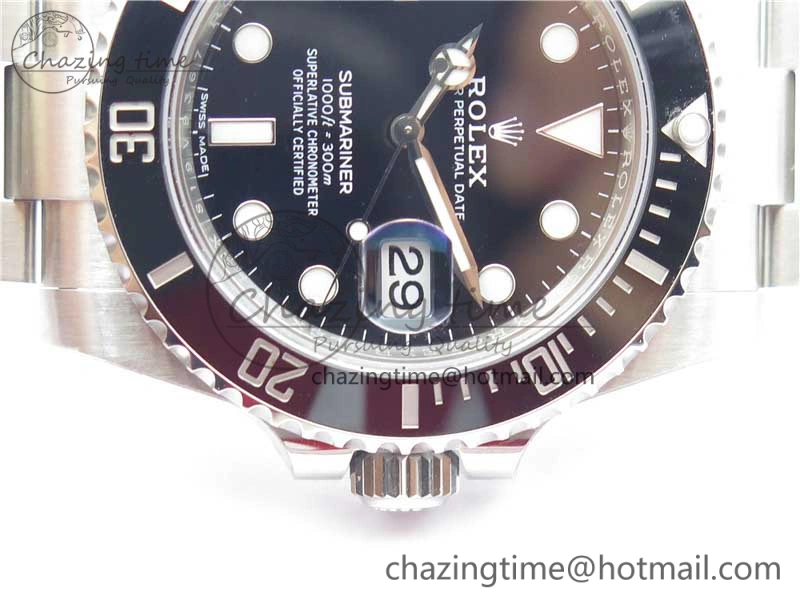 Submariner 116610 LN Black Ceramic VSF 1:1 Best Edition 904L SS Case and Bracelet VS Seasonal 2888