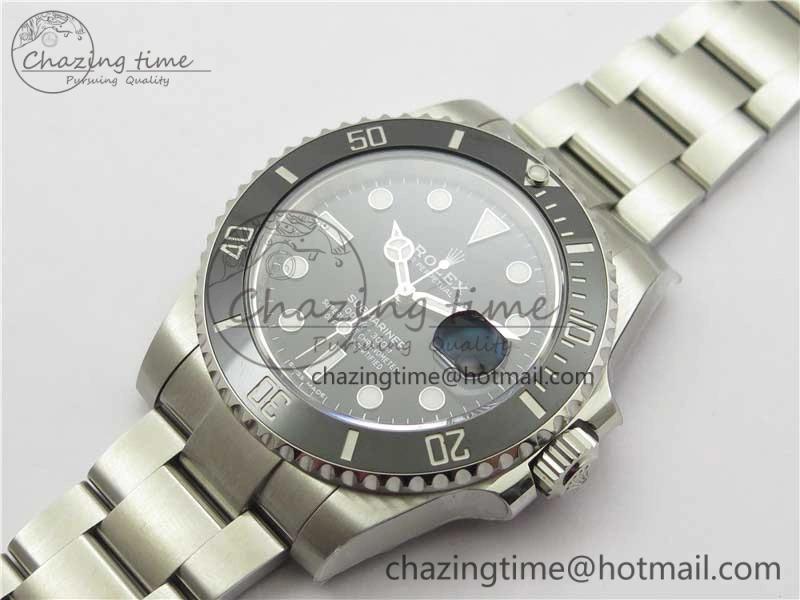 Submariner 116610 LN Black Ceramic VSF 1:1 Best Edition 904L SS Case and Bracelet VS Seasonal 2888