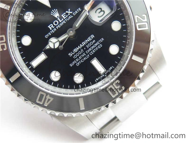Submariner 116610 LN Black Ceramic ZF 1:1 Best Edition 904L SS Case and Bracelet VR UrbanStyle 2894