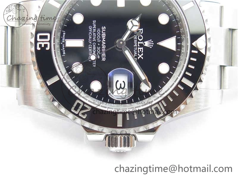 Submariner 116610 LN Black Ceramic ZF 1:1 Best Edition 904L SS Case and Bracelet VR UrbanStyle 2894