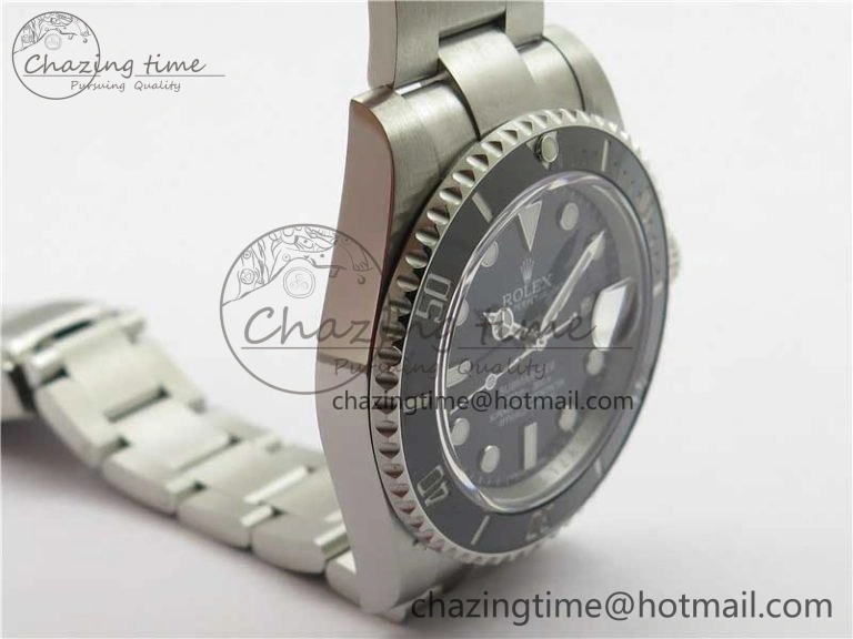 DailyWear Submariner 116610 LN Black Ceramic ZRF 1:1 Best Edition on SS Bracelet VR3135 (CF Bezel) 2758