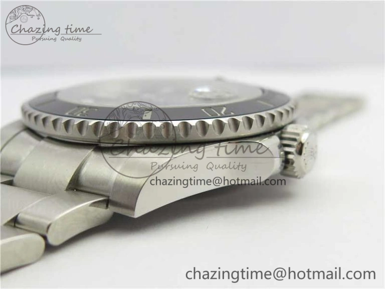 Submariner 116610 LN Black Ceramic ZZF 904L 1:1 Best Edition on SS Bracelet A Lightweight 3236