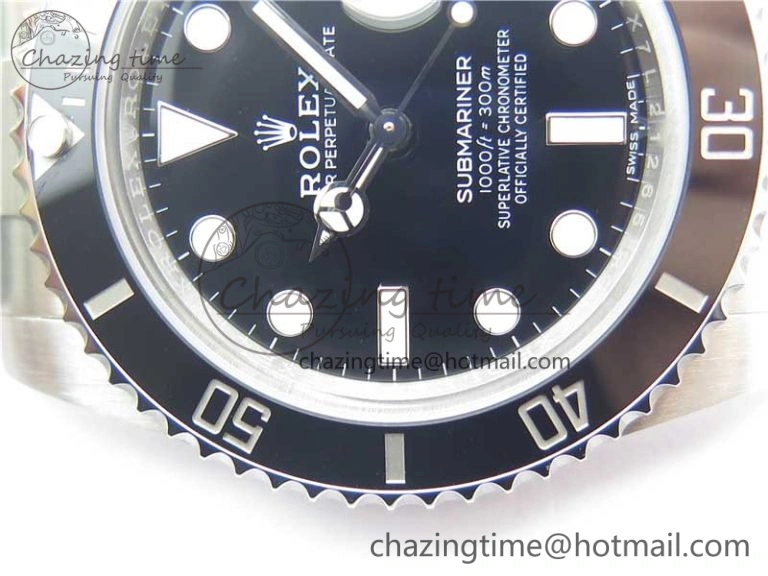 Submariner 116610 LN Black Ceramic ZZF 904L 1:1 Best Edition on SS Bracelet SA3135 V Reliable 3200