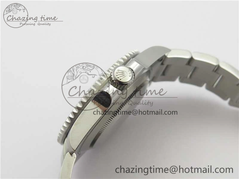 Submariner 116610 LN Black Ceramic ZZF 904L 1:1 Best Edition on SS Bracelet SA3135 V Reliable 3200