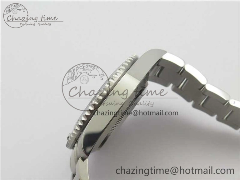 Submariner 116610 LN Black Ceramic ZZF 904L 1:1 Best Edition on SS Bracelet SA3135 V Reliable 3200