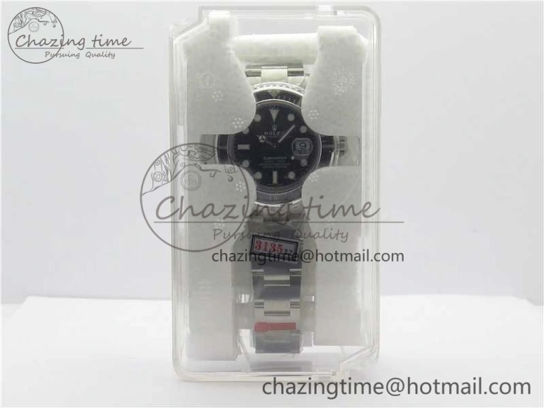 Submariner 116610 LN Black Ceramic ZZF 904L 1:1 Best Edition on SS Bracelet SA3135 V Reliable 3200