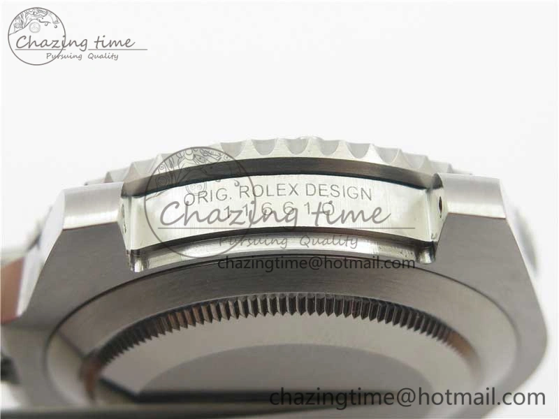 Submariner 116610 LN Black Ceramic ZZF 904L 1:1 Best Edition on SS Bracelet SA3135 V Reliable 3200