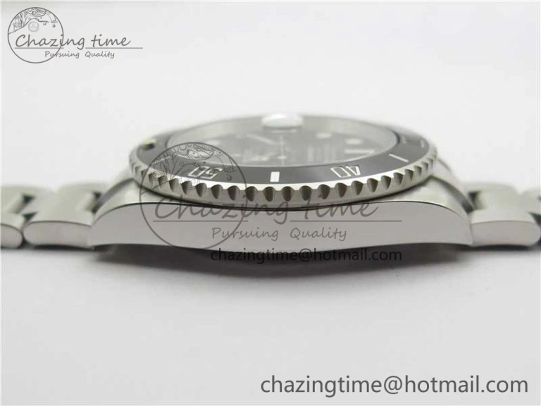 Tailored Submariner 116610 LN Black Ceramic ZZF 904L 1:1 Best Edition on SS Bracelet VR3135 V 2870